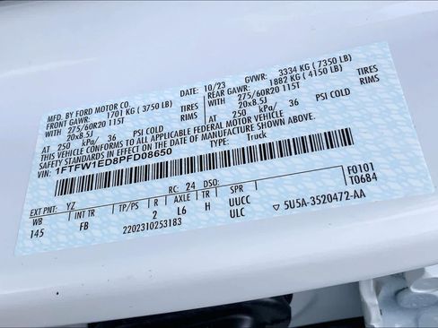 Used 2023 Ford F150 XLT w/ Equipment Group 302A High image 34