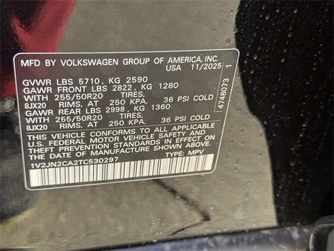 New 2026 Volkswagen Atlas SE image 22