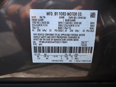 New 2026 Ford Explorer Active AWD/4WD image 24
