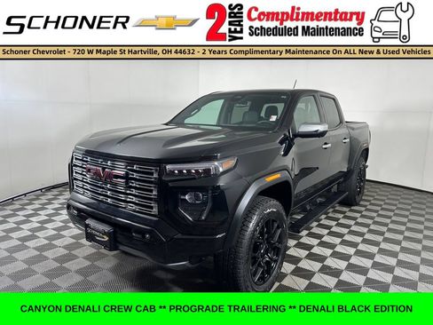 Used 2024 GMC Canyon Denali w/ LPO, Denali Black Edition AWD/4WD image 1