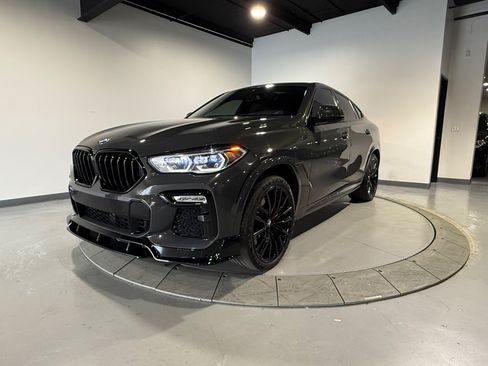 Used 2021 BMW X6 M50i w/ Executive Package AWD/4WD image 4