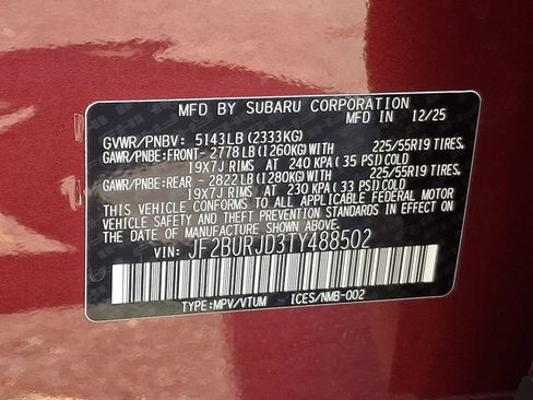 New 2026 Subaru Outback Touring XT AWD/4WD image 17