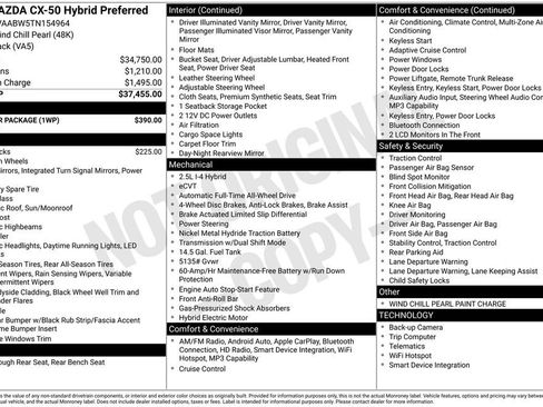 New 2026 MAZDA CX-50 2.5 Hybrid w/ Weather Package image 6