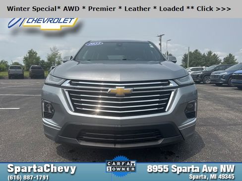 Used 2023 Chevrolet Traverse Premier w/ LPO, Floor Liner Package image 8