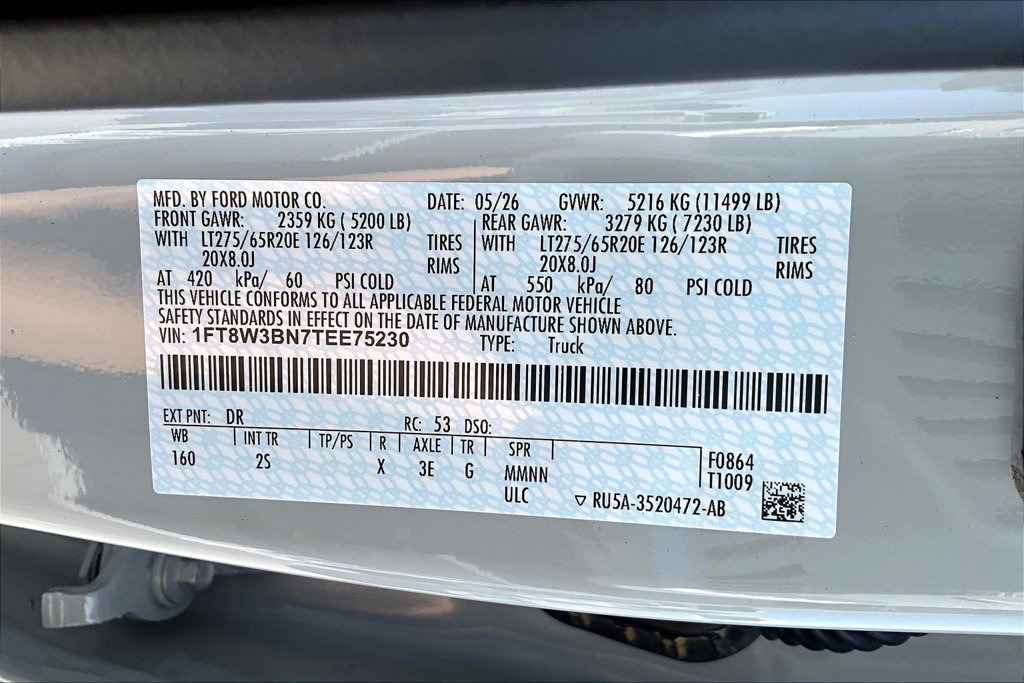 New 2026 Ford F350 XLT w/ XLT Premium Package AWD/4WD image 13