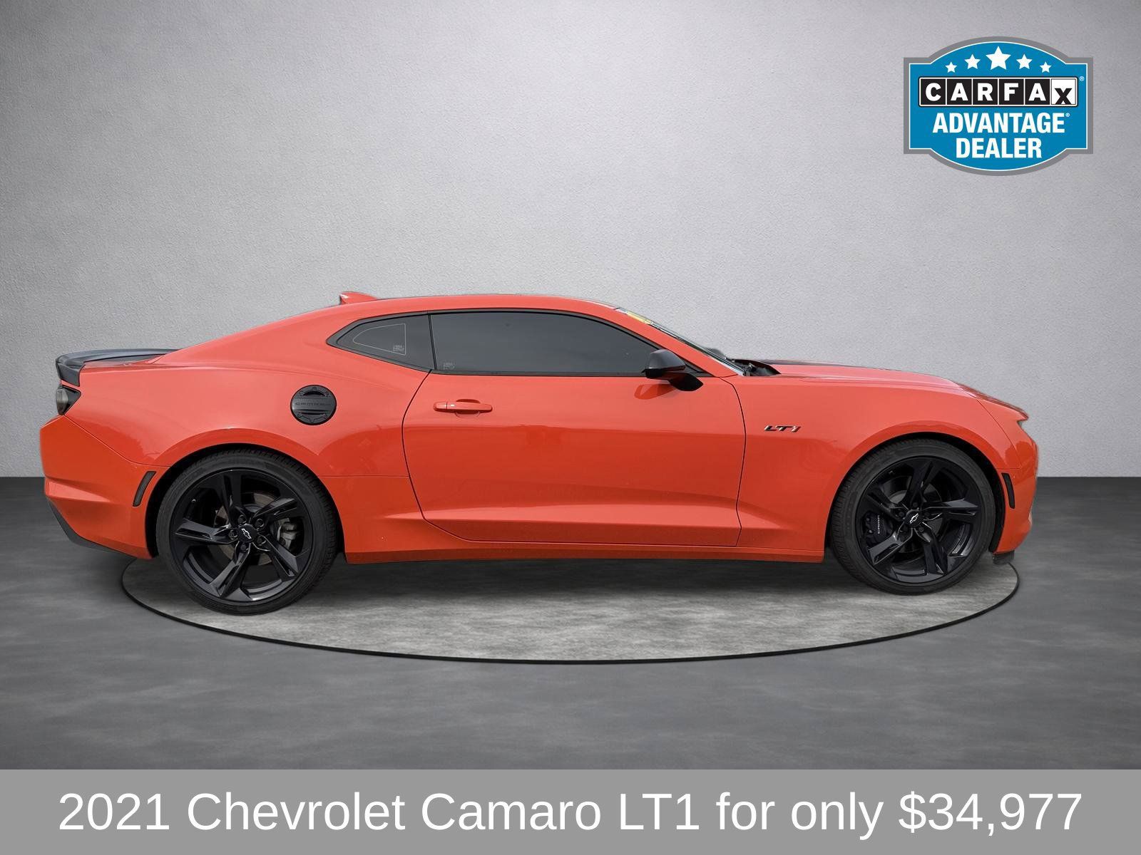 Used 2021 Chevrolet Camaro LT w/ RS Package RWD image 2