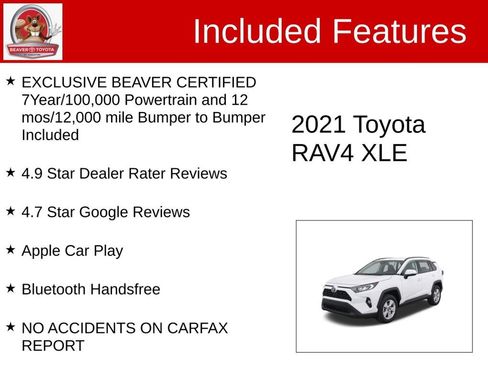 Used 2021 Toyota RAV4 XLE FWD image 4