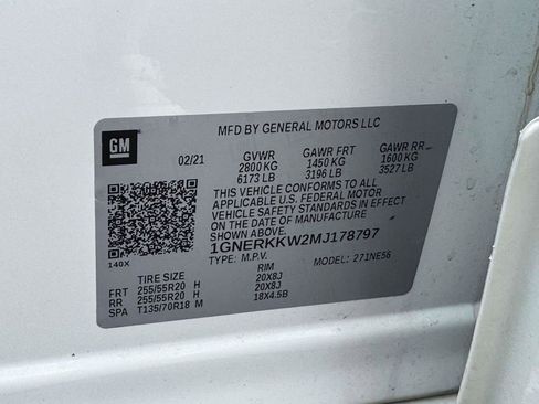 Used 2021 Chevrolet Traverse Premier FWD image 30