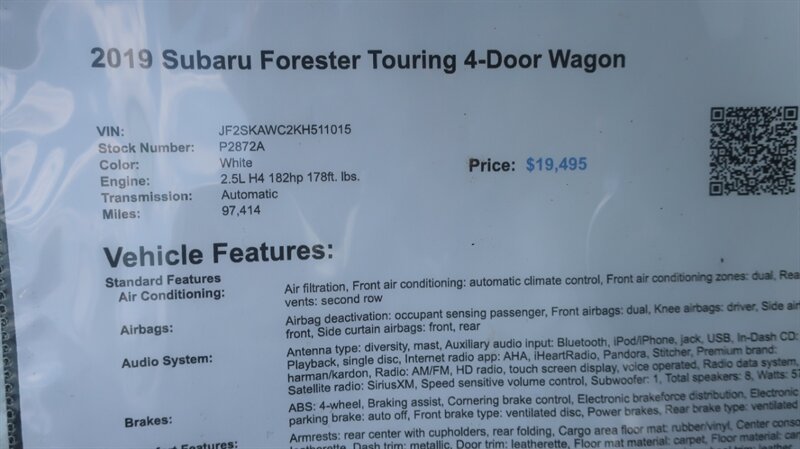 Used 2019 Subaru Forester Touring AWD/4WD image 26