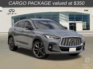 Used 2023 INFINITI QX55 Luxe w/ Cargo Package AWD/4WD video 2