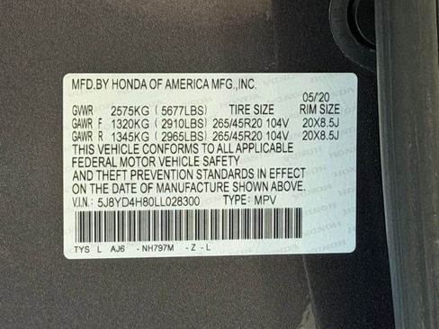 Used 2020 Acura MDX SH-AWD w/ Advance Package image 25