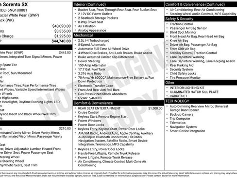 Used 2022 Kia Sorento SX image 42