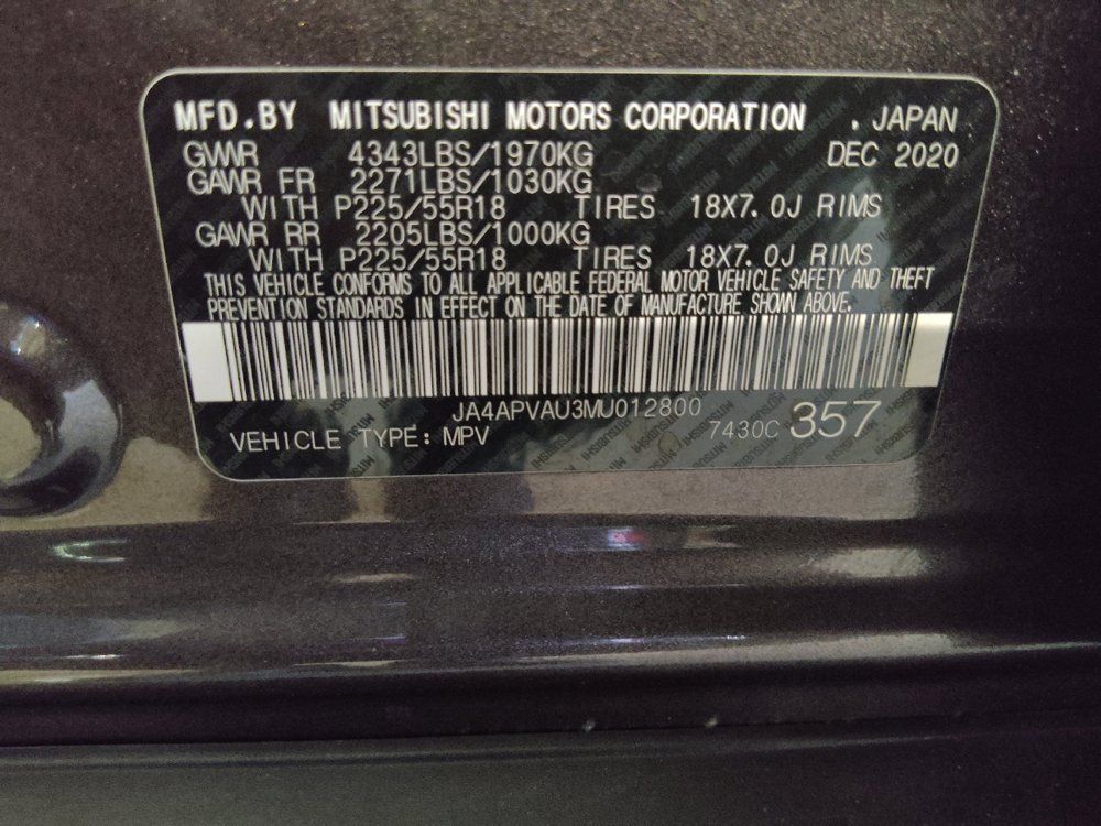Used 2021 Mitsubishi Outlander Sport SE FWD image 33