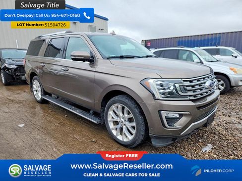 Used 2018 Ford Expedition Max Limited w/ Equipment Group 302A AWD/4WD image 5