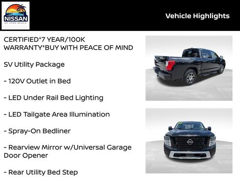 Certified 2024 Nissan Titan SV w/ SV Convenience Package RWD image 19