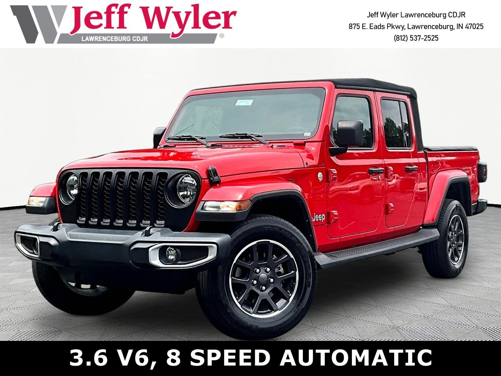 Used 2023 Jeep Gladiator Overland w/ Cold Weather Group AWD/4WD image 1