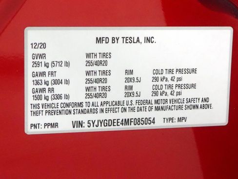 Used 2021 Tesla Model Y Long Range AWD/4WD image 64