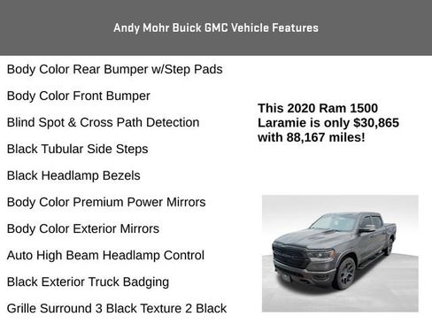 Used 2020 RAM 1500 Laramie image 15