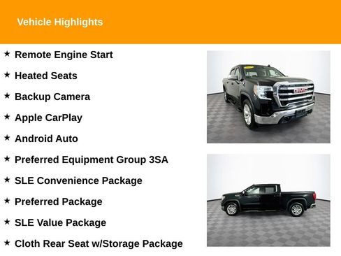 Used 2021 GMC Sierra 1500 SLE w/ Preferred Package AWD/4WD image 2
