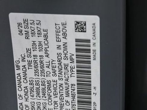 New 2026 Honda CR-V EX-L image 7