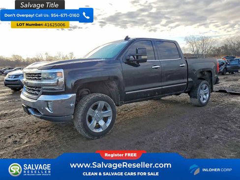 Used 2016 Chevrolet Silverado 1500 LTZ w/ LTZ Plus Package image 1