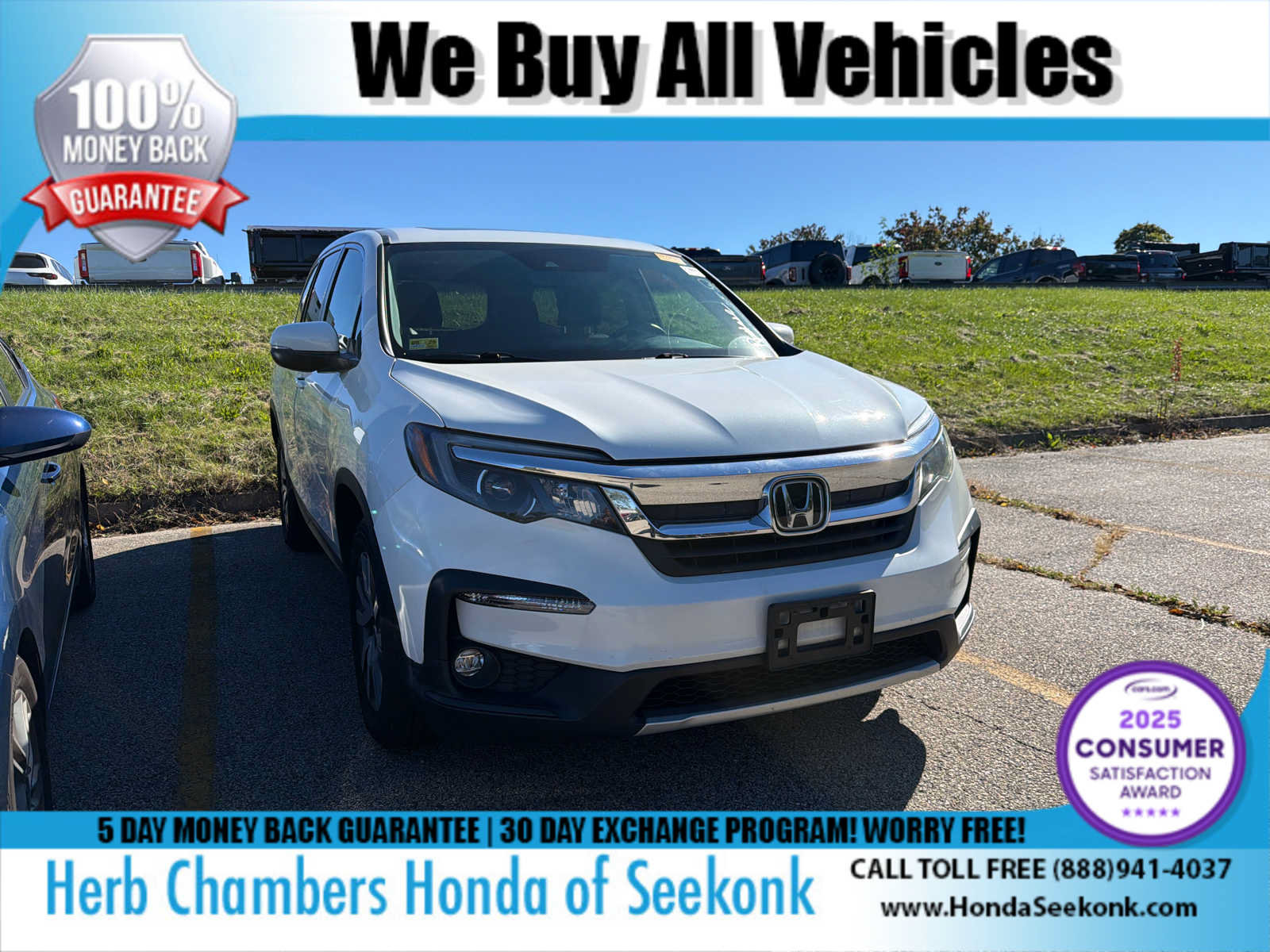 Used 2021 Honda Pilot EX-L image 10