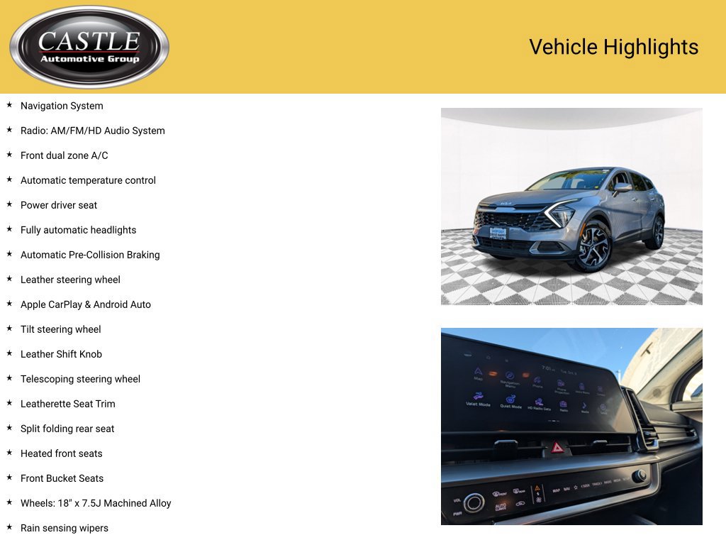 Used 2025 Kia Sportage EX FWD image 4