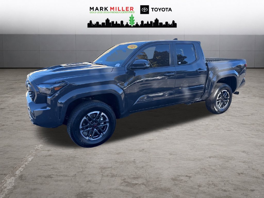 Certified 2025 Toyota Tacoma TRD Sport w/ TRD Sport Premium Package AWD/4WD 360° Tour