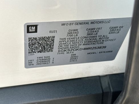 Used 2021 GMC Yukon XL SLT w/ SLT Luxury Package image 31