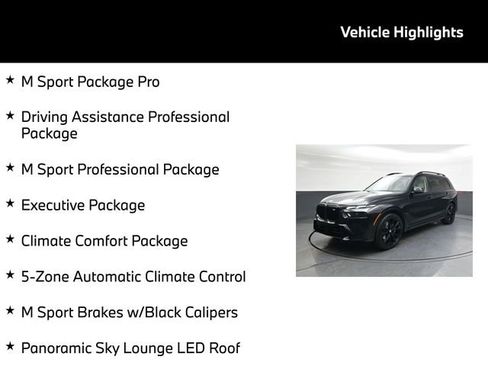 Used 2024 BMW X7 M60i w/ Executive Package image 5
