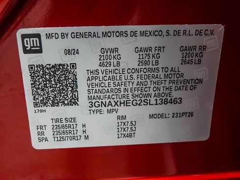 Used 2025 Chevrolet Equinox LT w/ Convenience Package II FWD image 36