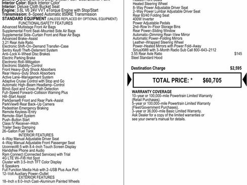 New 2026 RAM 1500 Big Horn w/ Night Edition AWD/4WD image 2