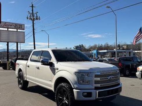 Used 2015 Ford F150 Platinum w/ Trailer Tow Package AWD/4WD image 2