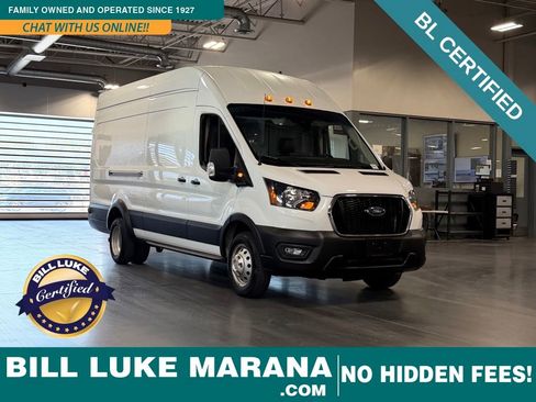 Used 2023 Ford Transit 350 148 High Roof Extended DRW RWD image 1