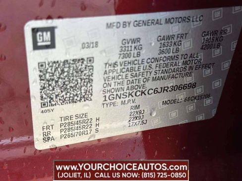 Used 2018 Chevrolet Tahoe Premier AWD/4WD image 32