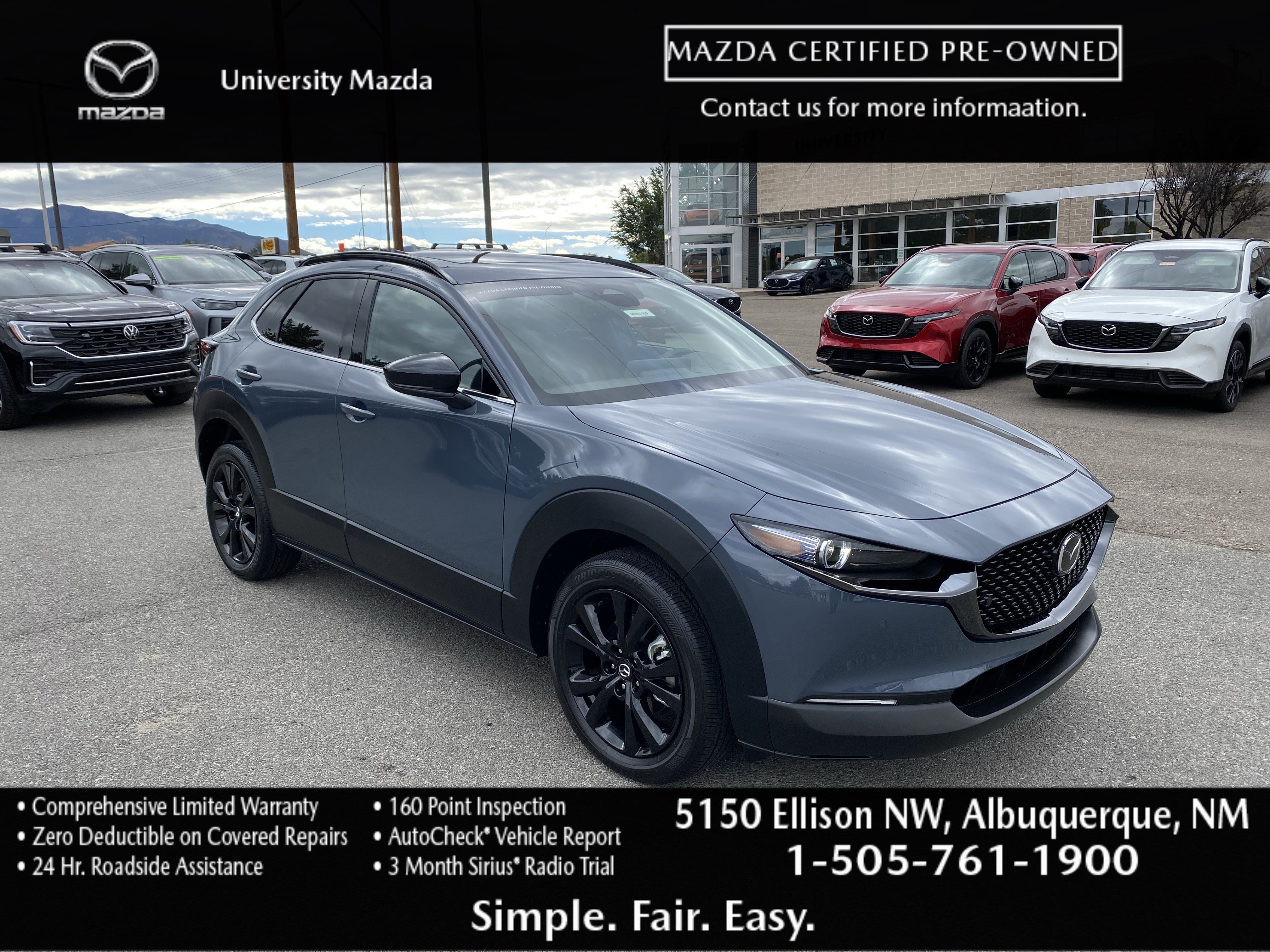 Certified 2025 MAZDA CX-30 2.5 Turbo w/ Premium Plus Pkg AWD/4WD image 1