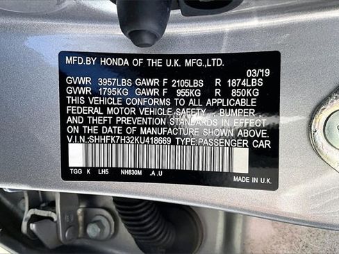 Used 2019 Honda Civic LX image 6