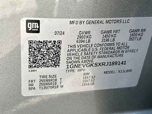 Certified 2024 Chevrolet Traverse LT AWD/4WD image 41