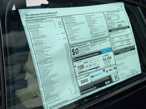 New 2026 BMW i4 eDrive40 w/ M Sport Package image 19