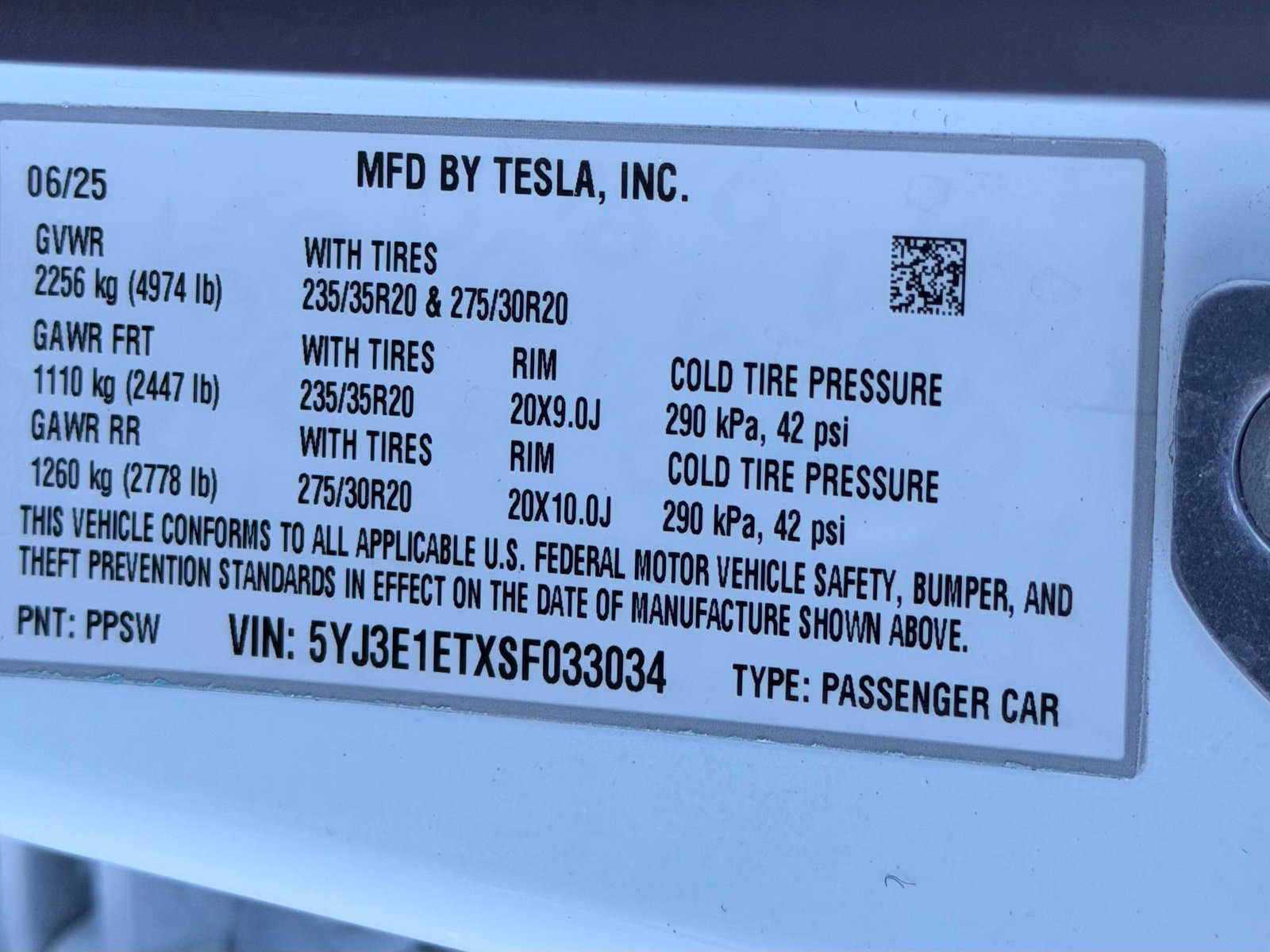 Used 2025 Tesla Model 3 Performance AWD/4WD image 68