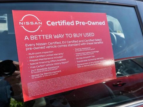 Certified 2023 Nissan Maxima SR w/ Sport Mat Group FWD image 40