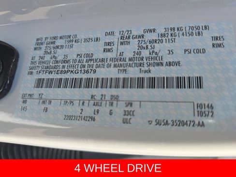 Used 2023 Ford F150 XLT w/ Equipment Group 302A High AWD/4WD image 35