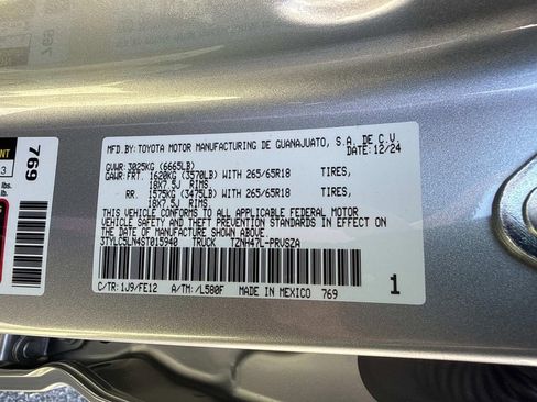 Certified 2025 Toyota Tacoma TRD Sport w/ TRD Sport Upgrade Package image 13