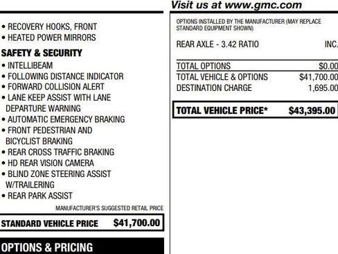 Certified 2025 GMC Canyon Elevation AWD/4WD image 2