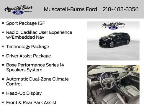 Used 2022 Cadillac XT5 Sportv w/ Technology Package AWD/4WD image 7