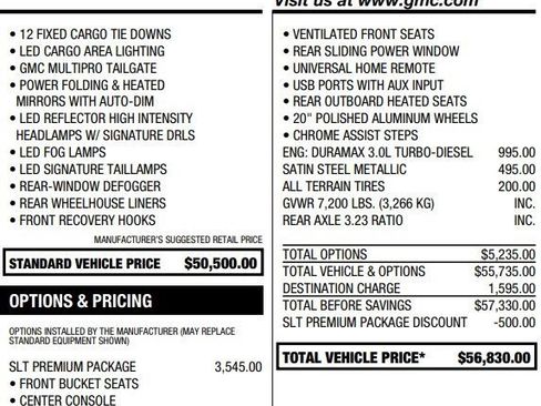 Used 2021 GMC Sierra 1500 SLT w/ SLT Premium Package image 2