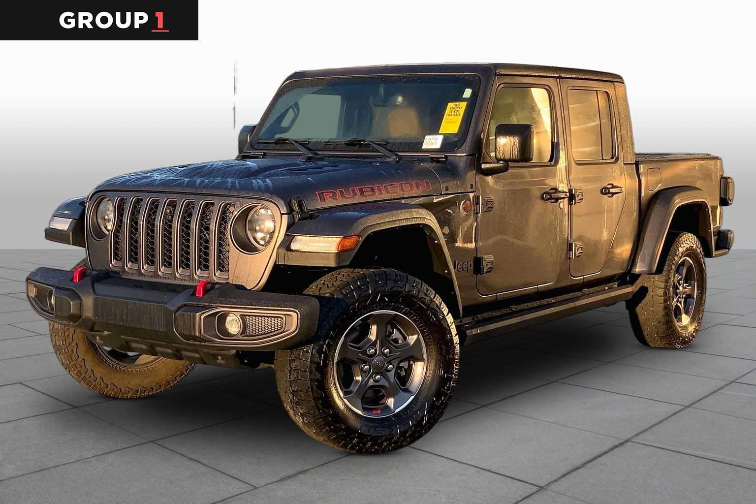 Used 2023 Jeep Gladiator Rubicon w/ LED Lighting Group AWD/4WD image 1