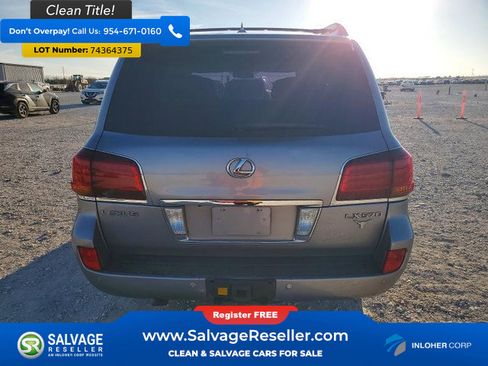 Used 2009 Lexus LX 570 4WD image 8