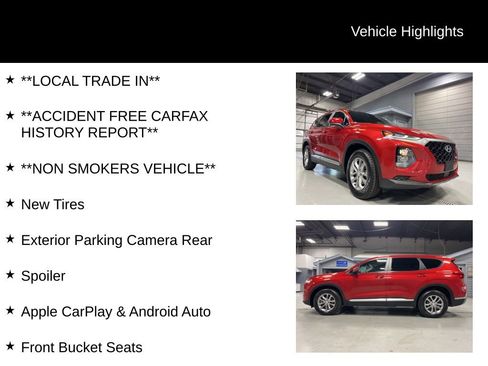 Used 2019 Hyundai Santa Fe SE AWD/4WD image 12