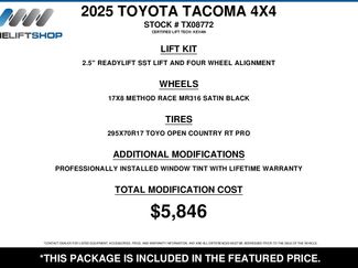 Used 2025 Toyota Tacoma TRD Sport AWD/4WD video 2